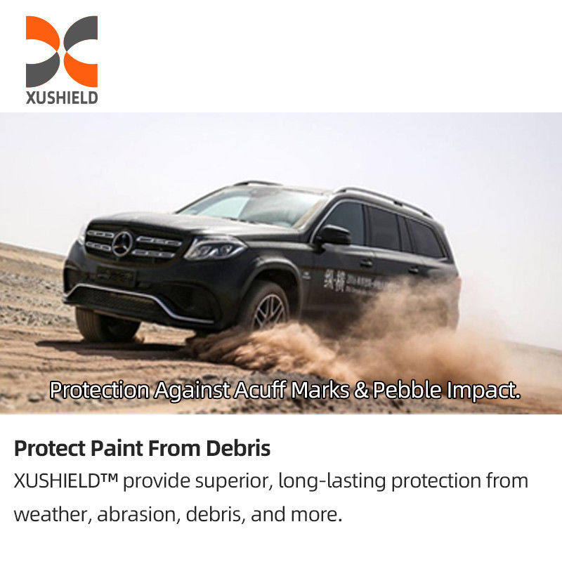 8.5mil Υψηλή γυαλιστερή υδροφοβικότητα υψηλής ποιότητας Αντί γρατζουνισμάτων Επισκευή θερμότητας Διαφανής προστατευτική ταινία χρώματος αυτοκινήτου TPU