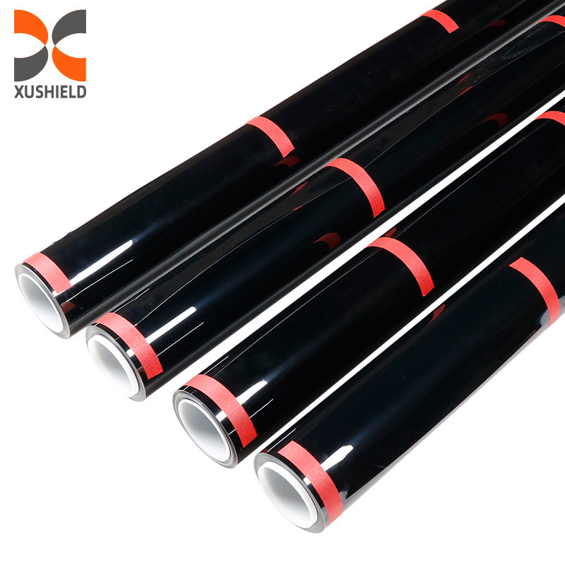 TPU BLACK υλικό tpu προστατευτική ταινία βαφής αυτοκινήτου ppf με την καλύτερη προμήθεια για το σώμα αυτοκινήτου προστατευτική ταινία ppf χρώματος