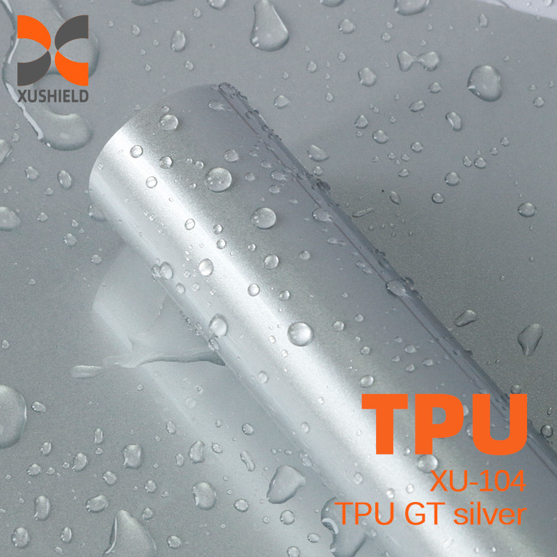 TPU GT ασημένιο 1.52*17m Υπερ γυαλιστερό περιτύλιγμα αυτοκινήτου Αντι γρατζουνιές αυτοθεραπευτική διαφανής μπογιά TPU PPF προστατευτική ταινία ρολό προστατευτικό φιλμ αυτοκινήτου