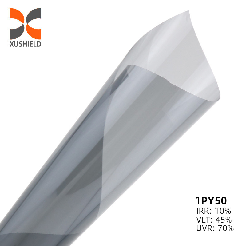 1.52*30m UV PROOf Ασφάλεια αυτοκινήτου 1στρώμα Carbon Roll Αυτοκινητιστικό γυαλί παράθυρο Ηλιακή ταινία χρώματος
