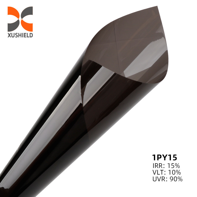 1.52*30m UV PROOf Ασφάλεια αυτοκινήτου 1στρώμα Carbon Roll Αυτοκινητιστικό γυαλί παράθυρο Ηλιακή ταινία χρώματος
