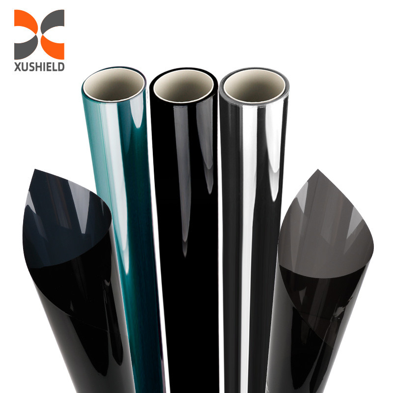 1.52*30m UV PROOf Ασφάλεια αυτοκινήτου 1στρώμα Carbon Roll Αυτοκινητιστικό γυαλί παράθυρο Ηλιακή ταινία χρώματος