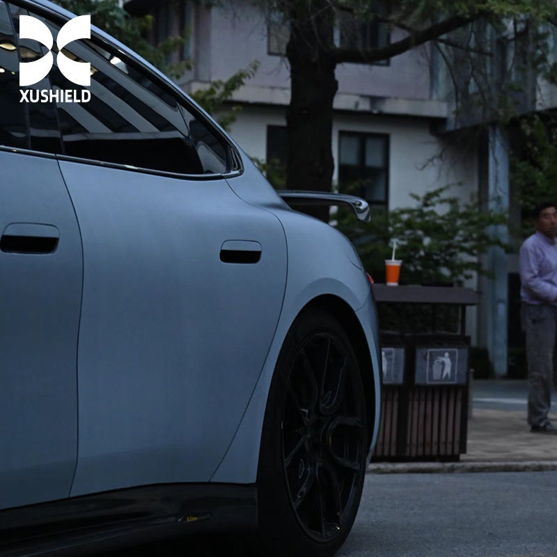 Προσαρμοσμένη ποιότητα ΗΠΑ Παγκόσμια Χαμηλότερη Τιμή Λευκό γίνεται μαύρο TPU PPF Φιλμ Προστασίας Αυτοκινήτου Φιλμ περιτυλίγματος αυτοκινήτου Ηλιακή έκλειψη μαύρο