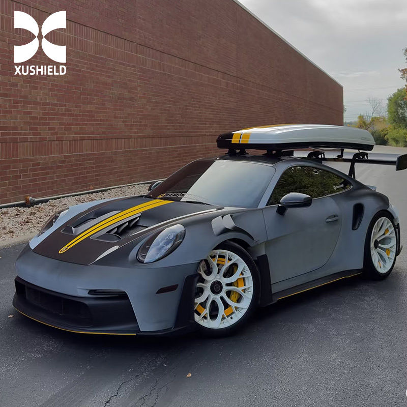 Προσαρμοσμένη ποιότητα ΗΠΑ Παγκόσμια Χαμηλότερη Τιμή Λευκό γίνεται μαύρο TPU PPF Φιλμ Προστασίας Αυτοκινήτου Φιλμ περιτυλίγματος αυτοκινήτου Ηλιακή έκλειψη μαύρο