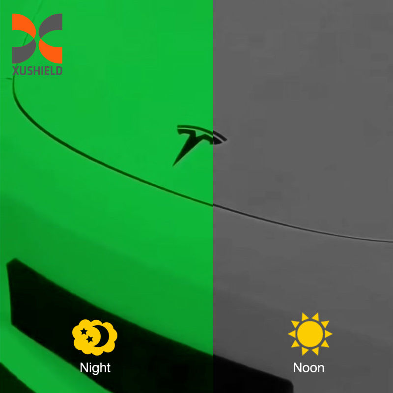 Φθορισμός TPU PPF Χρώμα Πίνακας προστασίας χρώματος αυτοκινήτου Αυτοδιορθωτική TPU Αυτοθεραπευτική λάμψη PPF Φωτοχρωματισμός TPU φωτεινότητα