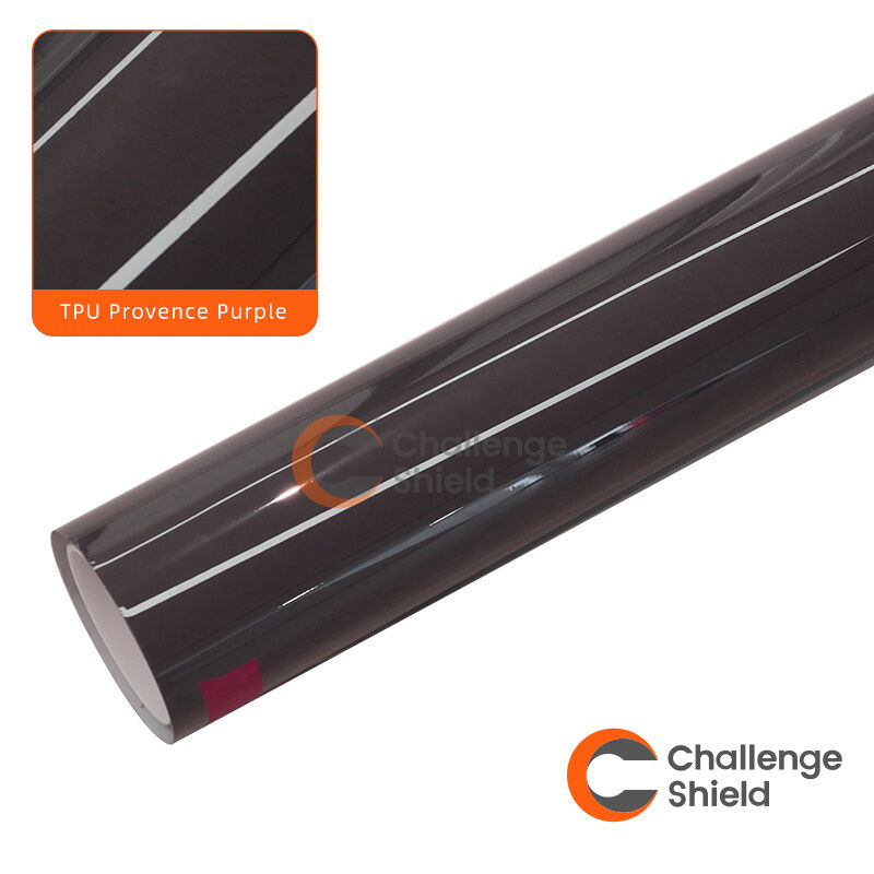 TPU Color Manufacturers Top Quality Good Price Film Color Car Film Sand Proof Car Warp Film Ppf Provence Purple color
